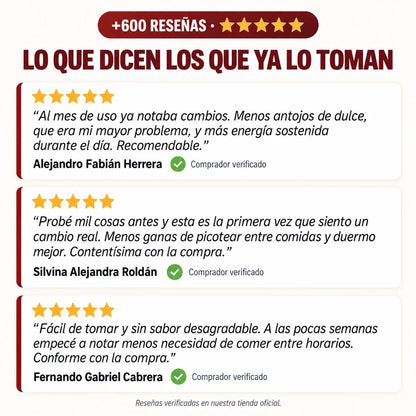 Glucora™ Apoyo Natural para la Glucosa, Energía y Antojos